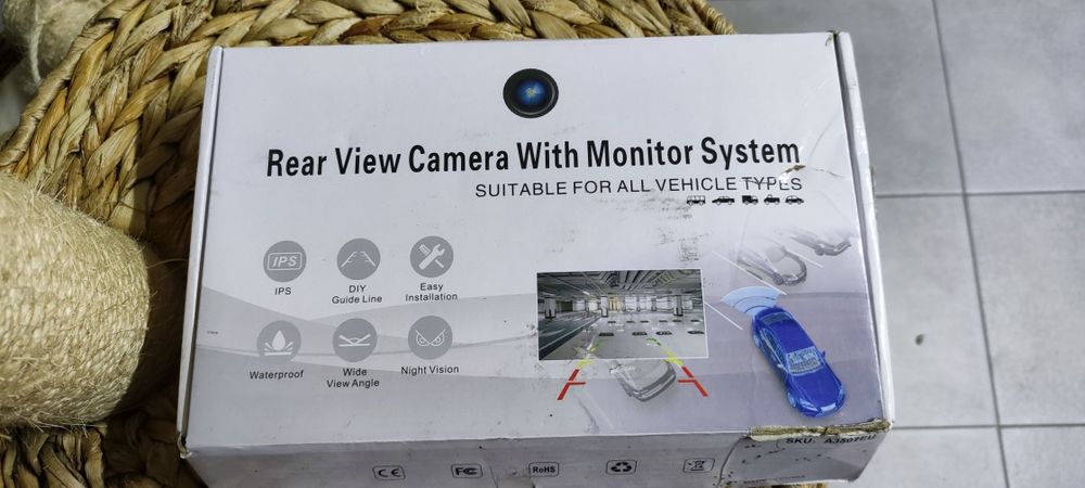 Monitor Kamera cofania wifi