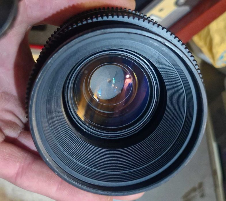 Obiektyw Kinowy JDC Macro 35mm T1.4 PL Mount Dziedzictwo Panavision!