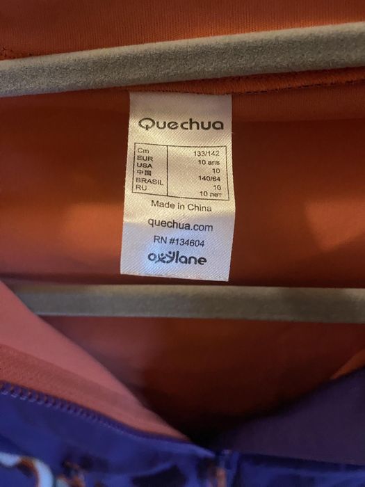 Softshell Quechua 10 lat
