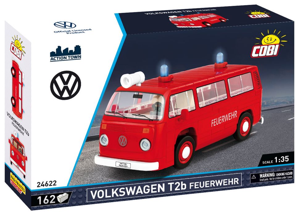 Klocki Cobi 24622 ACTION TOWN Volkswagen T2B Feuerwehr