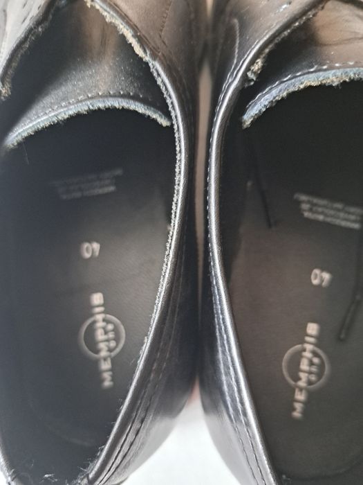 Skórzane buty wizytowe Memphis One | Rozmiar 40 | Jak NOWE, raz założone!