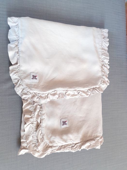 Komplet pościeli pościel Bellamy Szara len 100'x135