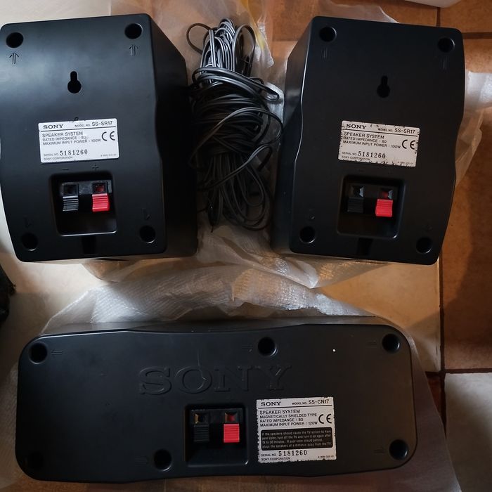 Colunas Sony  como novas