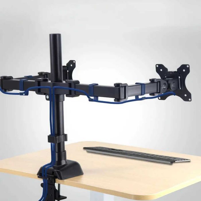 Підставка для двох моніторів UKC Desk Mount 9629 17"-33" кріплення
