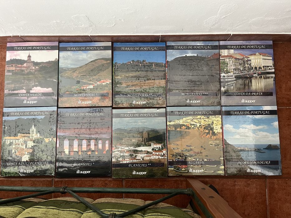 Coleção 10 livros Terras de Portugal