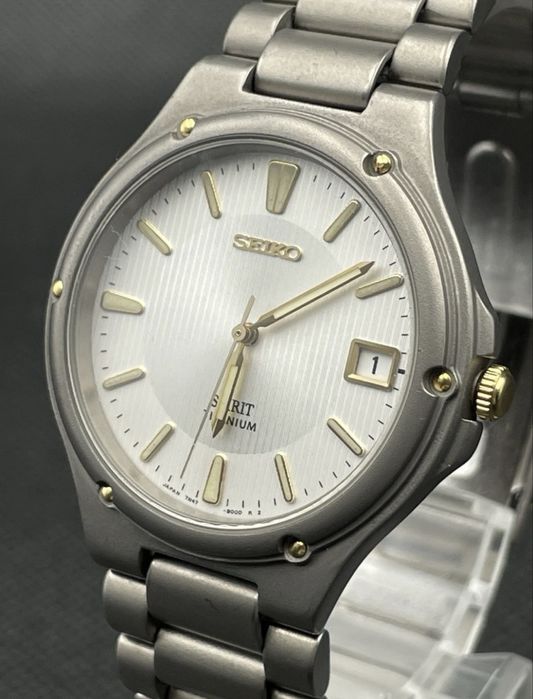 Seiko Spirit Titanium вінтажний годинник vinage lux