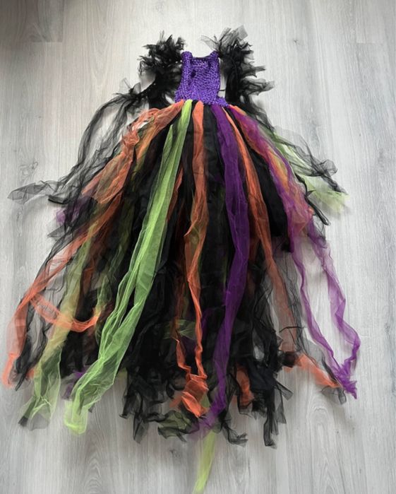 Przebranie Czarownica, roz. 134 cm (XL)