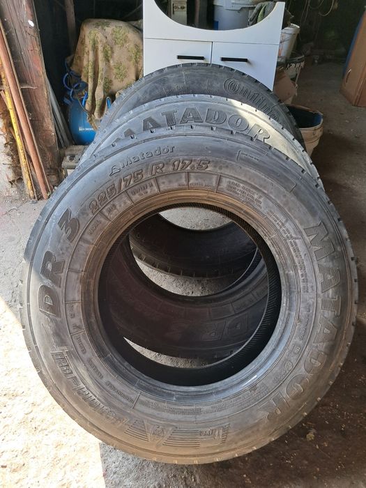 2 × Opony Matador 225/75 17.5 i Continental ten sam rozmiar