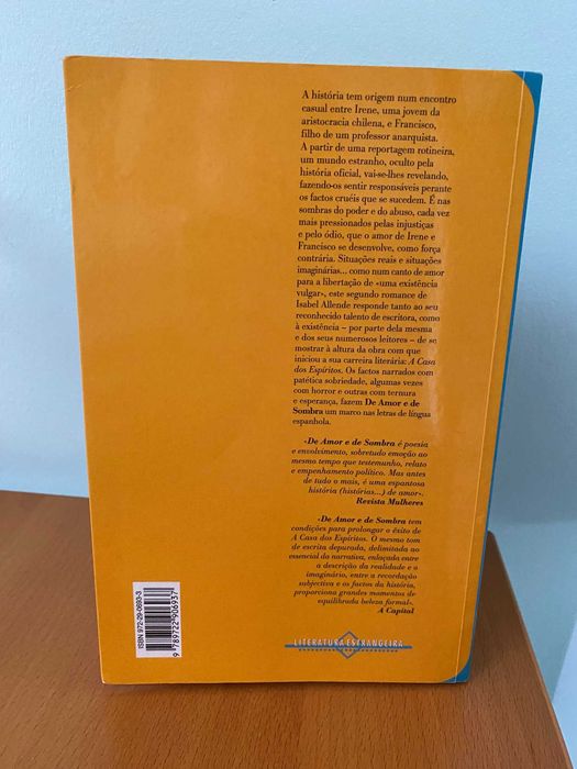 De Amor e De Sombra - Isabel Allende