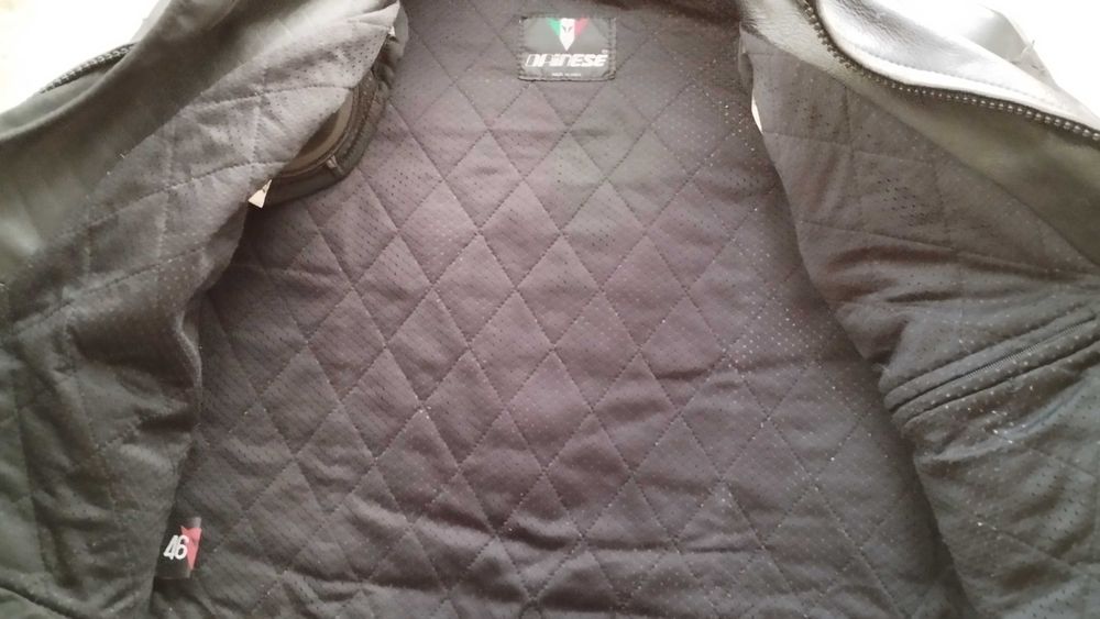 Blusão Dainese pele N°46