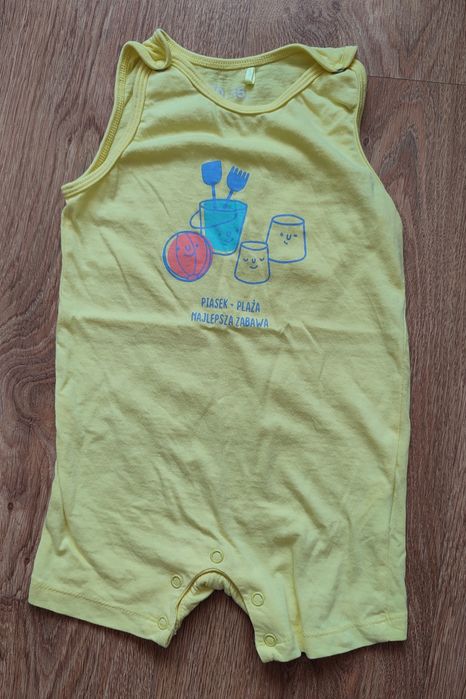 Żółty rampers 80 5.10.15