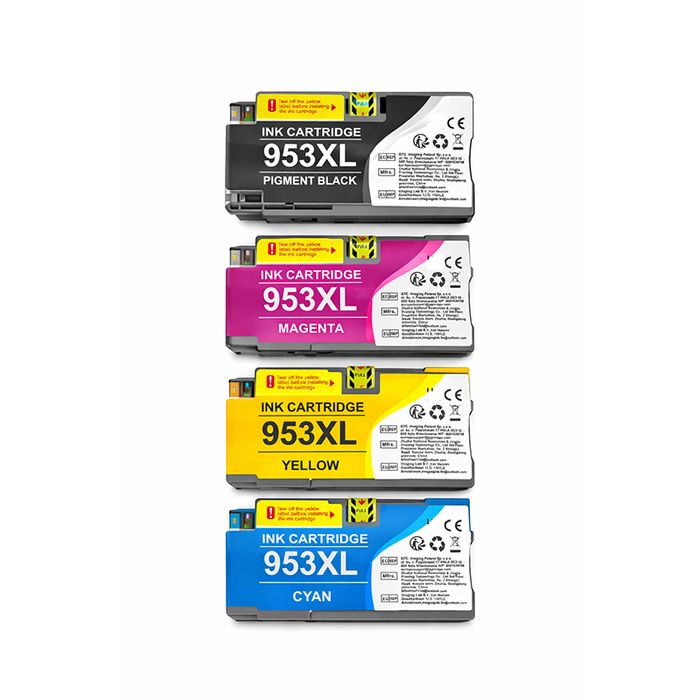 Zestaw tuszy HP 953XL Black + CMY – zamienniki