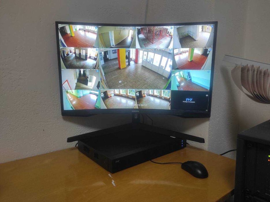 Монтаж та ремонт систем безпеки. Відео, Охорона, Контроль доступу