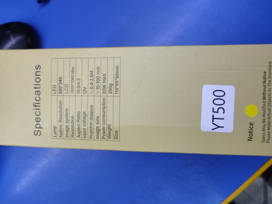 Проектор YT500, WiFi