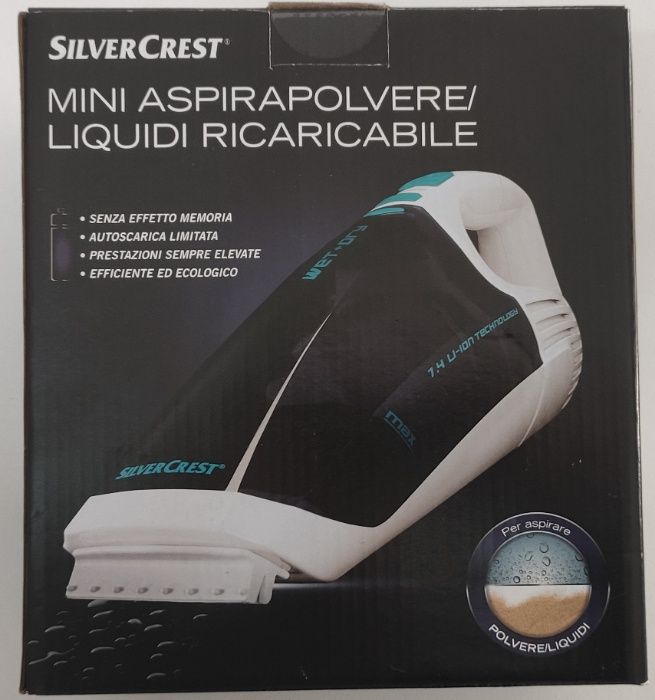 Aspirador de Mão Portátil (Mini Aspirador) da Silvercrest Novo