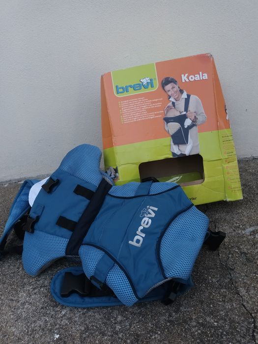 Marsúpio azul Brevi