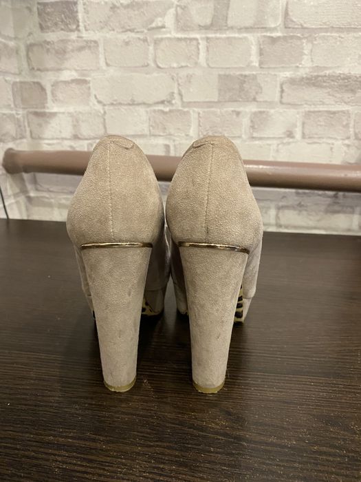 Туфлі замшеві, розмір 37