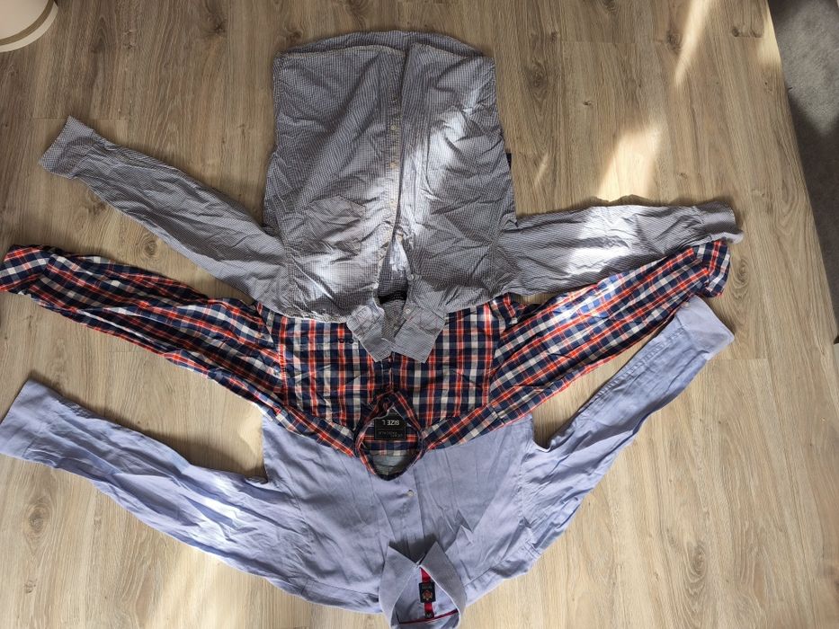 Męska koszulka z długim rękawem