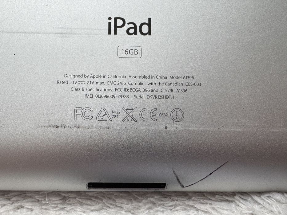 Tablet Ipad 2 MC773B/A 16GB