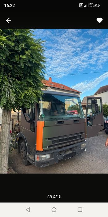 Iveco ML75E14 HDS  żuraw TIRRE euro 35