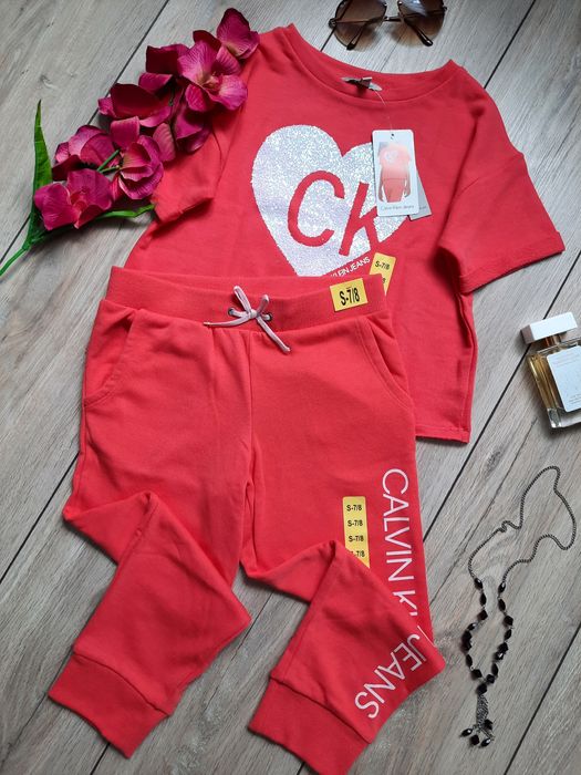 Костю на дівчинку, calvin klein повсякдений костюм.