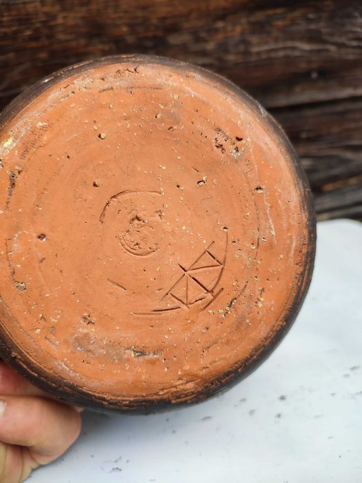 Ciekawa ceramiczna misa - Czarka - Sygnowana - Design - vintage K27
