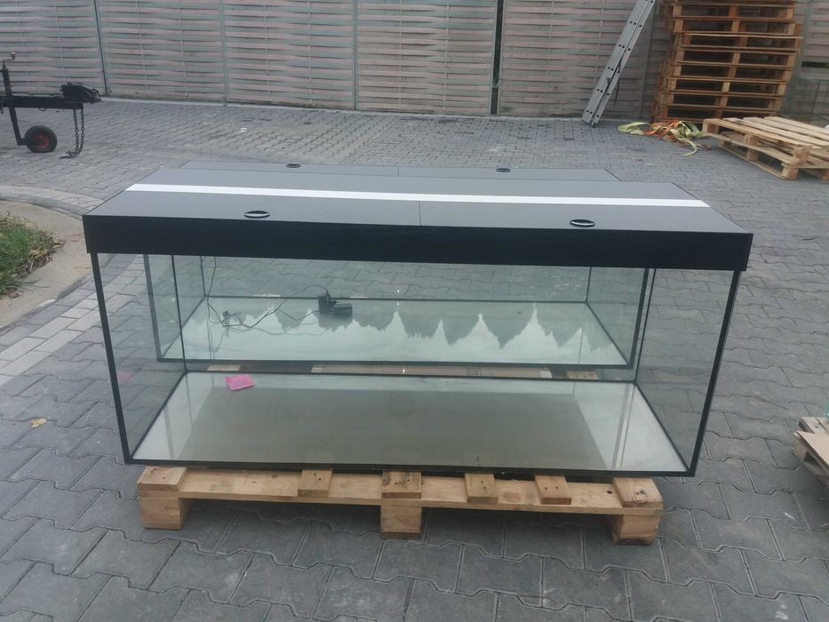 Akwarium proste 120x40x60 z pokrywą 288 litrów