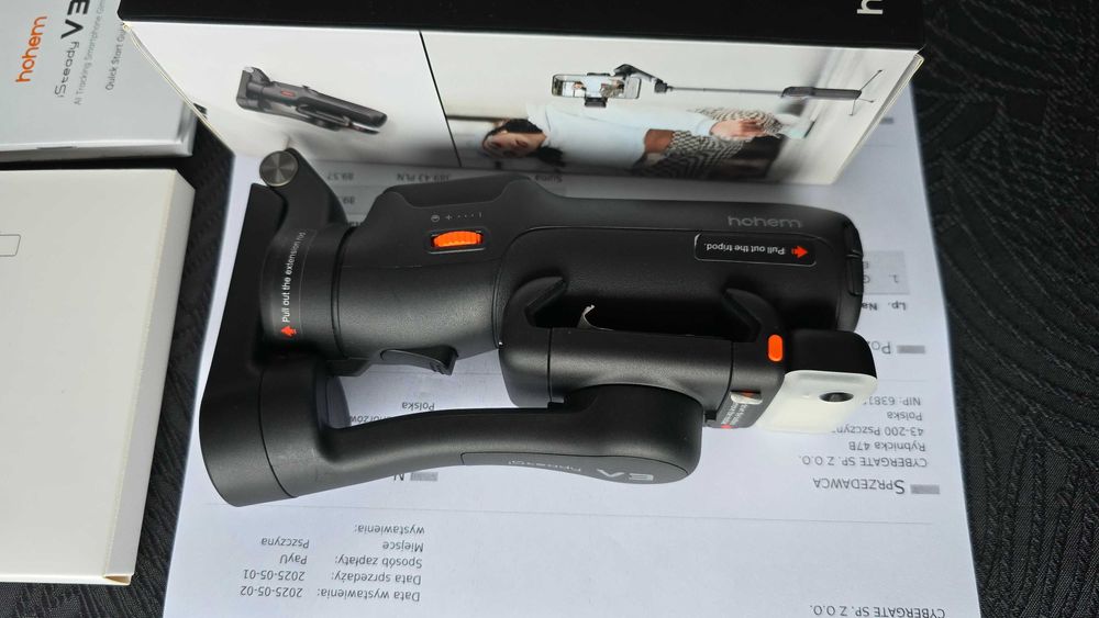 Gimbal Hohem iSteady V3 do telefonu JAK NOWY GW