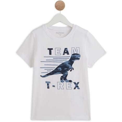 T-shirt estampado Dinossauro "Auchan" - nunca usada