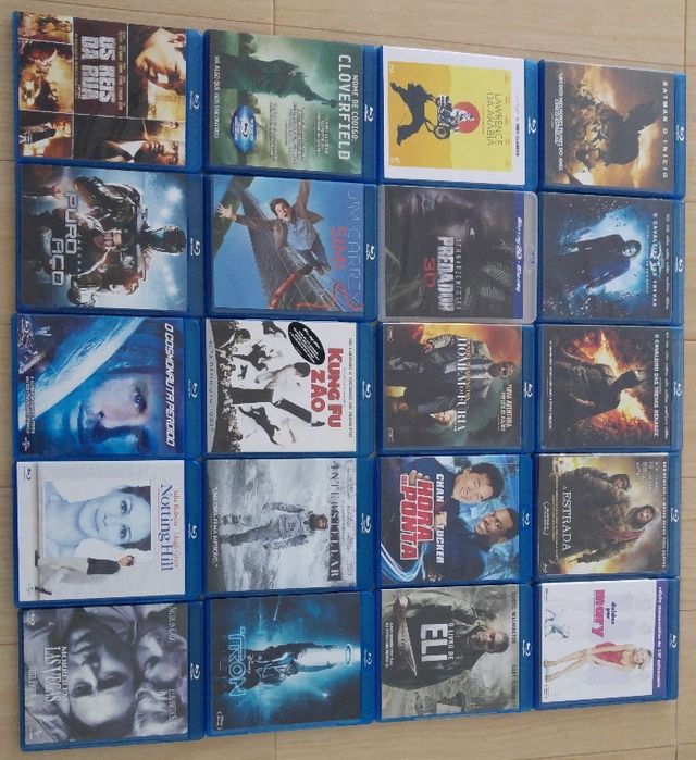 Conjunto de Blurays - Parte 1