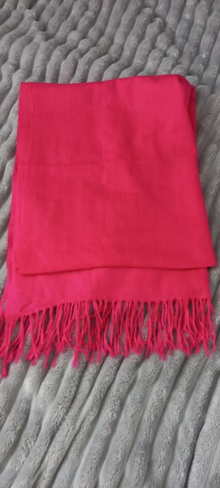 Szalik/chusta w prostokącie fuksja