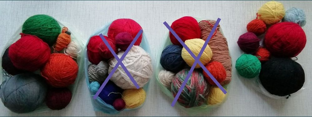 Нитки махеровые чёрные для вязания