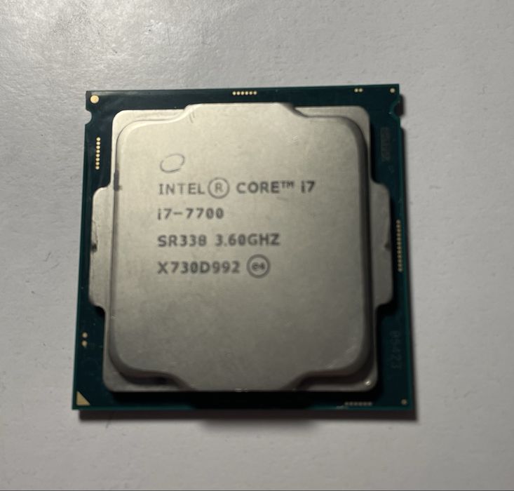 Intel core i7-7700