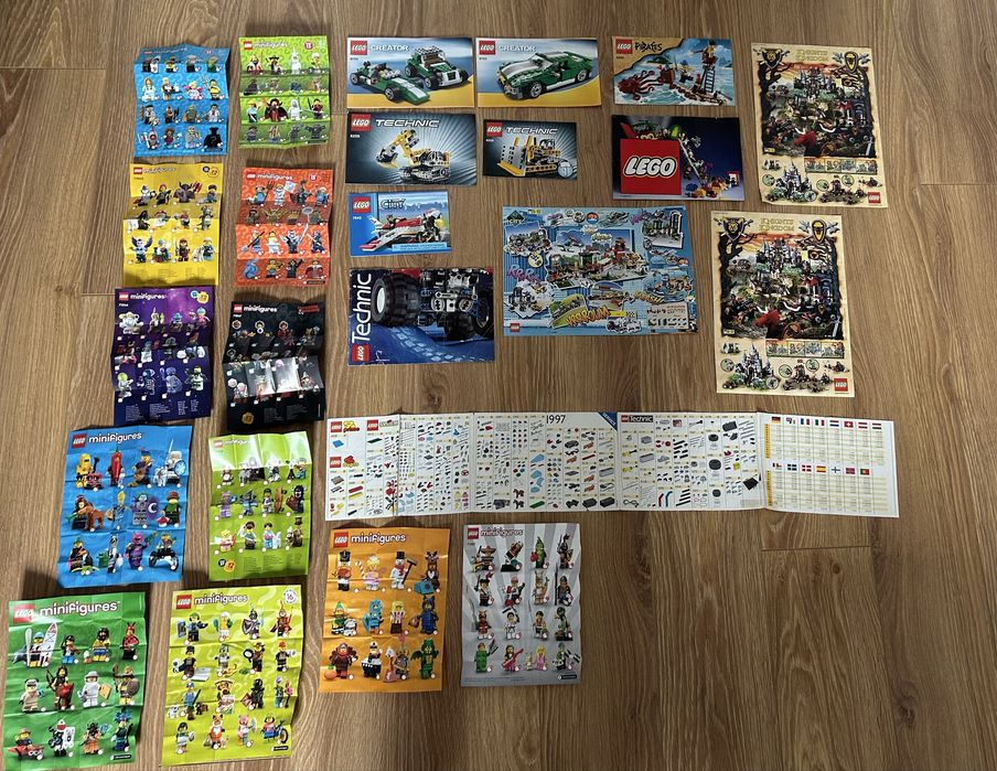 Lego katalogi instrukcje