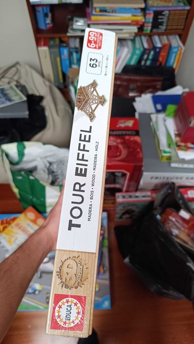 Lote Puzzles 3D - Edições de Coleção (Selados) | Torre Eiffel, Empire State e NY