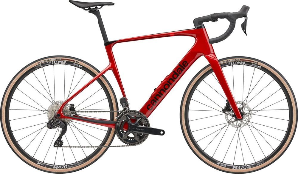 Rower szosowy Cannondale Synapse Carbon 4 color Red - Rozmiar 58