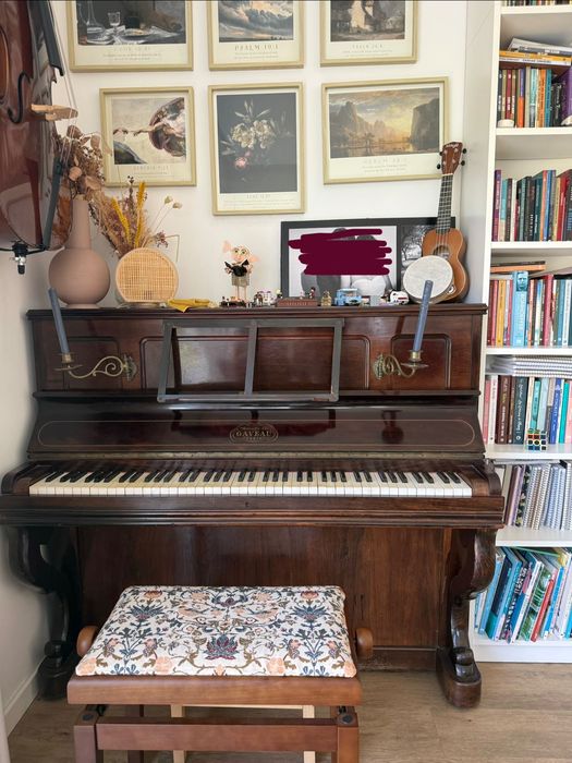 Piano Gaveau Paris - restaurado e muito bem estimado