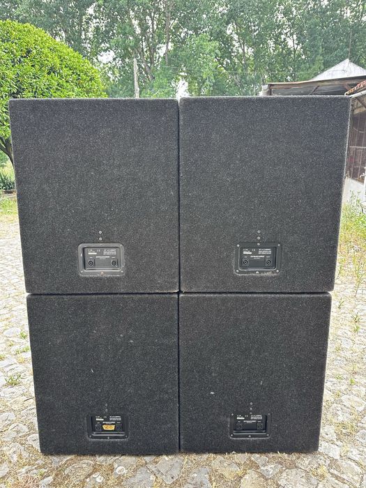 4 graves Dinacord Forum Line 600 Watts com altifalante EV