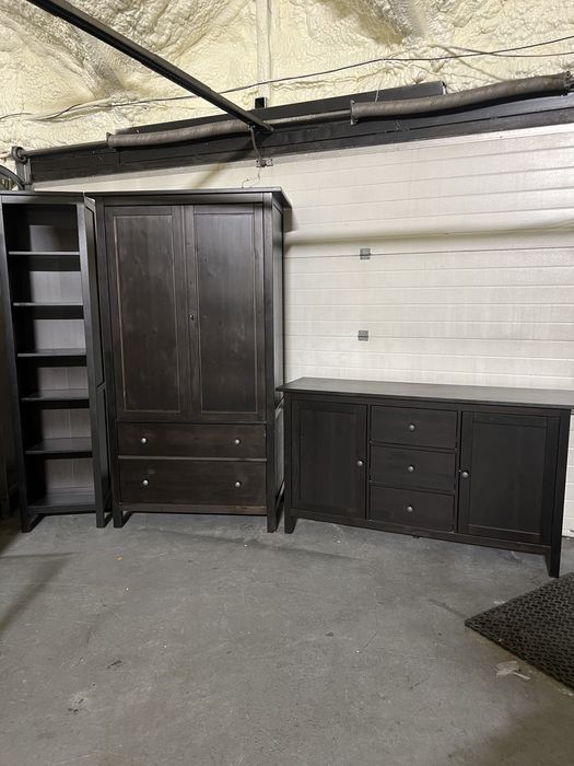 Zestaw mebli ikea hemnes