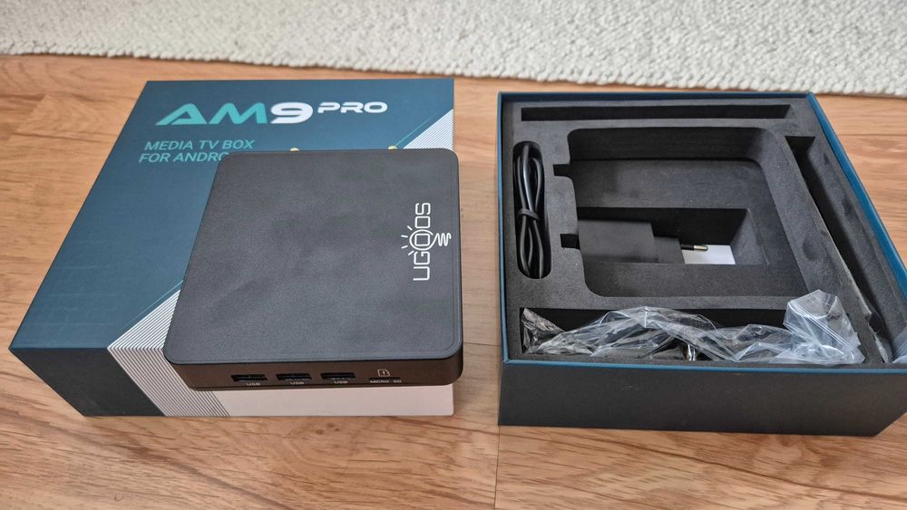 Ugoos AM9 PRO TV Box 4+64GB - praktycznie nowy media player