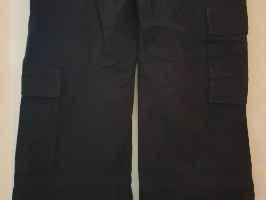 Czarne bawełniane bojówki InWear r. 40