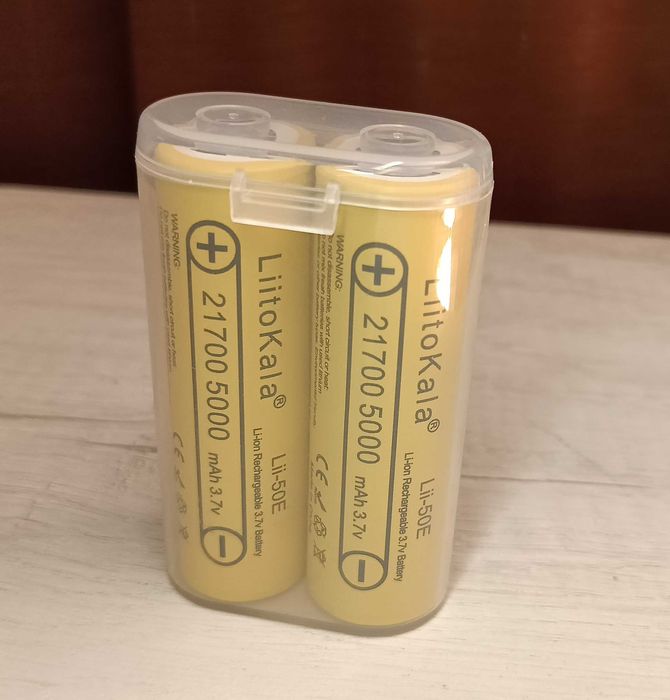 Аккумулятор LiitoKala 21700 Lii-50E - 5000mAh НОВІ Оригінал