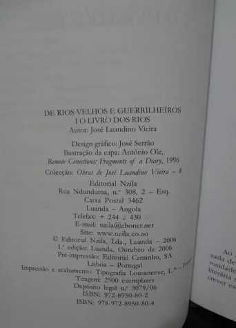 De Rios Velhos e Guerrilheiros. O Livro dos Rios -José Luandino Vieira