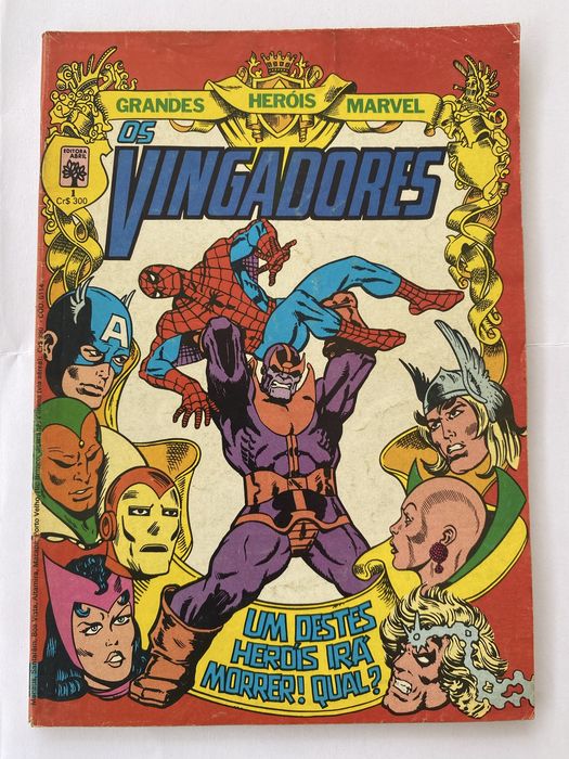 Grandes Heróis Marvel Nº 1 (1983) – Os Vingadores