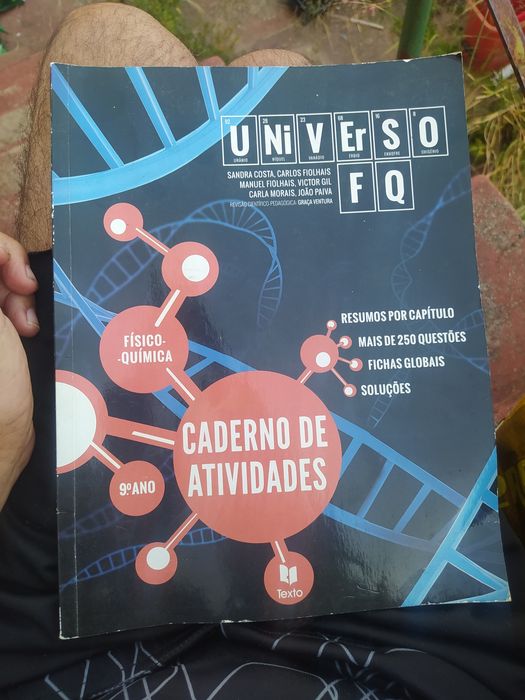 Físico química caderno atividades+ relatórios orientados manual escolar 9° ano