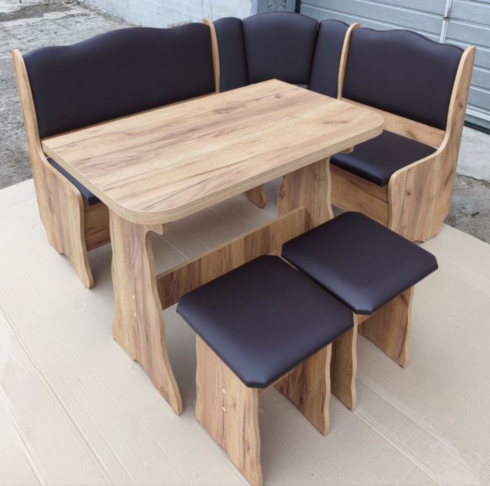 Кухонний куточок ( куточок+ стіл+ 2 табуретки)\ Уголок кухонний\ куток