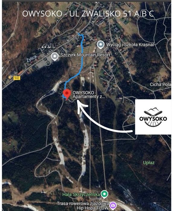 OWysoko-Apartament 5-6 osób Ferie Sylwester  widok stok dojazd narty