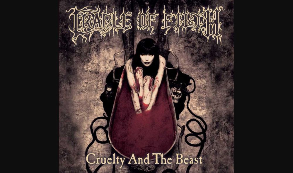Cradle of Filth – "Cruelty & the Beast". Płyta CD. Nowa
