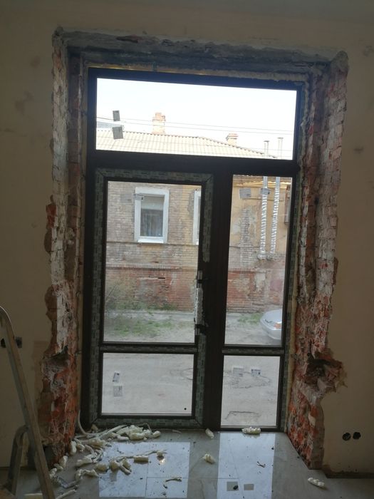 Откосы из пластика, сэндвич-панель, сендвич. Євідновлення