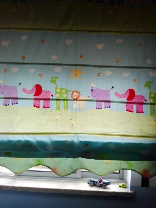 Cortina para quarto de criança.